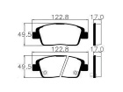 Pastilha de Freio Dianteira ECOPADS para Hyundai HB20 1.0 12V 2013 até 2019 - Cod. ECO1519