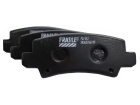 Pastilha de Freio Traseira FRAS-LE para Toyota Corolla 1.6 1.8 16V 2002 até 2008 - Cod. PD512