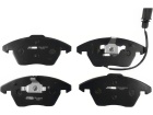 Pastilha de Freio Dianteira JURID para Audi A4 2.0 20V 2.0 16V 2008 até 2016 - Cod. HQJ2307A
